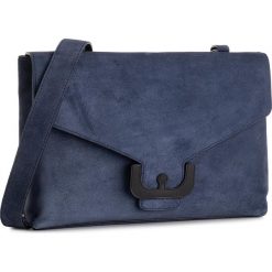 Torebka COCCINELLE - EJ6 Ambrine Cross Suede E1 EJ6 15 02 01 Ink B12. Niebieskie listonoszki damskie Coccinelle, ze skóry. W wyprzedaży za 689,00 zł.