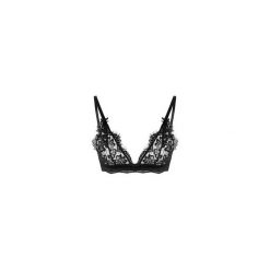Stanik koronkowy Mabel. Czarne bez kategorii marki Koniakowsky lingerie, w koronkowe wzory, z koronki. Za 120,00 zł.