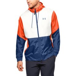 Under Armour Legacy Kurtka Niebieski Pomarańczowy. Pomarańczowe płaszcze męskie Under Armour, na wiosnę, l, bez wzorów, z elastanu, bez kaptura. Za 464,95 zł.