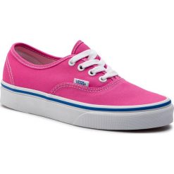 Tenisówki VANS - Authentic VN0A38EMVJN1 (Canvas) Carmine Rose/Tru. Różowe półbuty damskie Vans, z gumy. W wyprzedaży za 179,00 zł.