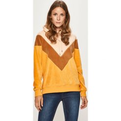 Roxy - Bluza. Białe bluzy damskie Roxy, s, bez wzorów, z bawełny, bez rękawów, z kapturem. W wyprzedaży za 259,90 zł.