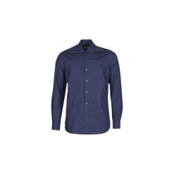Koszule z długim rękawem U.S Polo Assn. JAXON SHIRT FC. Niebieskie koszule męskie marki U.S. Polo Assn., s, polo, z długim rękawem. Za 247,20 zł.