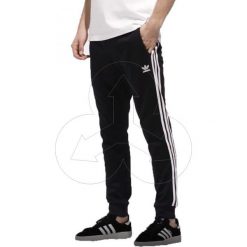 Spodnie dresowe męskie adidas trening CW1275. Czarne spodnie męskie Adidas, m, z bawełny, sportowe. Za 195,00 zł.