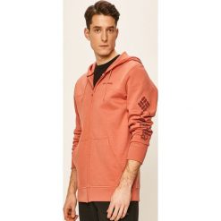 Columbia - Bluza. Różowe bluzy męskie Columbia, s, z nadrukiem, z elastanu, z kapturem, bez rękawów, z kapturem. Za 299,90 zł.