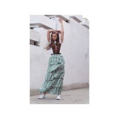 Spódnica Jolie Ruffle Green. Zielone spódniczki damskie Elevenstory, m, bez wzorów. Za 210,00 zł.