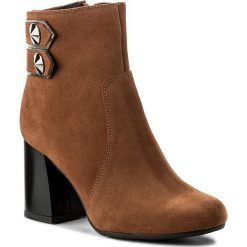 Botki ANN MEX - 8235 10DR Rudy. Czarne botki damskie skórzane marki Ann Mex. W wyprzedaży za 279,00 zł.