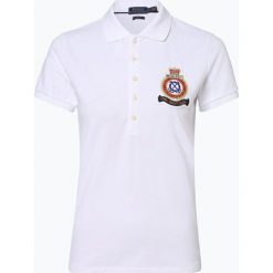 Polo Ralph Lauren - Damska koszulka polo, czarny. Czarne koszulki damskie marki Polo Ralph Lauren, xl, z aplikacjami, polo, bez rękawów. Za 729,95 zł.