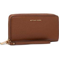 Duży Portfel Damski MICHAEL MICHAEL KORS - Jet Set 34H9GJ6W7L Luggage. Pomarańczowe portfele damskie MICHAEL Michael Kors, bez wzorów, ze skóry. Za 739,00 zł.