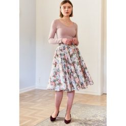 Spódnica Vinca Lullaby kremowa 34. Białe spódniczki damskie na co dzień, s, w paski, z elastanu, proste. Za 297,00 zł.