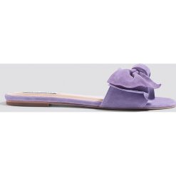 Steve Madden Klapki Truesdale - Purple. Fioletowe klapki damskie marki Steve Madden, na obcasie. Za 404,95 zł.