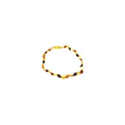 Choker Bursztyn Multikolor. Czerwone naszyjniki damskie Brazi druse jewelry, z bursztynem, złote. Za 70,00 zł.