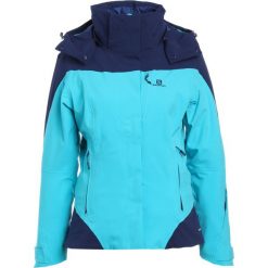 Salomon ICEROCKET Kurtka snowboardowa bluebird/medieval blue. Niebieskie kurtki sportowe damskie Salomon, xl, z elastanu. W wyprzedaży za 1223,15 zł.