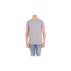 T-shirty z krótkim rękawem Dondup US221JS125UVQ13. Szare t-shirty męskie Dondup, xl, bez wzorów, bez kołnierzyka, krótkie. Za 214,08 zł.