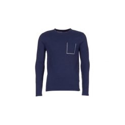Swetry Scotch Soda JISCAR. Niebieskie swetry męskie Scotch & Soda, s, bez wzorów, bez kołnierzyka, bez kaptura. Za 194,50 zł.