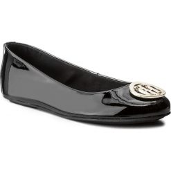 Baleriny damskie: Baleriny TOMMY HILFIGER – Appleton 16P FW0FW02139 Black 990