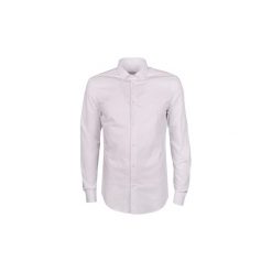 Koszule z długim rękawem Versace V300197FS VT01883 / Camica Trend. Białe koszule męskie VERSACE, m, bez wzorów, bez kołnierzyka, z długim rękawem. Za 349,00 zł.