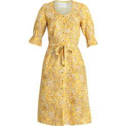 Leon & Harper RICK INDIAN PRINT DRESS Sukienka letnia yellow. Żółte sukienki letnie marki Leon & Harper, xs, z bawełny. W wyprzedaży za 623,20 zł.
