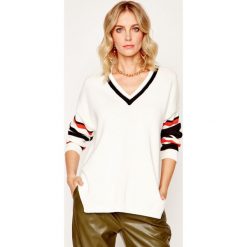 Sweter Weekend Max Mara Taso 53612507. Brązowe swetry damskie Weekend Max Mara, s, bez wzorów, z bawełny, klasyczne, bez rękawów, bez kaptura. W wyprzedaży za 669,00 zł.