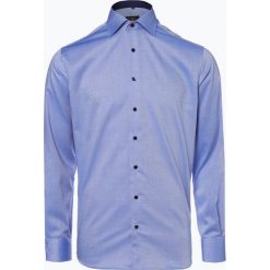 Eterna Modern Fit - Koszula męska niewymagająca prasowania, niebieski. Niebieskie koszule męskie Eterna Modern Fit, m, bez wzorów, z tkaniny, eleganckie, bez kołnierzyka, bez rękawów. Za 249,95 zł.