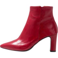 Billi Bi Ankle boot red tequiola. Czerwone botki damskie skórzane Billi Bi. Za 959,00 zł.