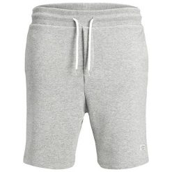 Jack&Jones Szorty Męskie Jorhouston Sweat Short Z Noos Światła Grey Melange (Rozmiar L). Szare spodenki i szorty męskie marki Jack&Jones, m, krótkie. W wyprzedaży za 80,00 zł.