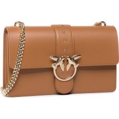 Torebka PINKO - Love Classic Simply Cl. PE 20 PLTT 1P21R3 Y5FF Light Brown L11. Pomarańczowe torebki klasyczne damskie Pinko, bez wzorów, ze skóry, wizytowe, bez dodatków. W wyprzedaży za 979,00 zł.