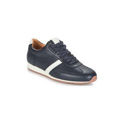 Buty BOSS Casual ORLAND LOWP TB. Niebieskie trampki męskie marki BOSS Casual, bez wzorów, casualowe, bez zapięcia. Za 599,20 zł.