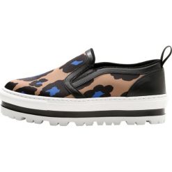 Półbuty damskie: MSGM Półbuty wsuwane black/camel