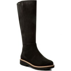 Buty zimowe damskie: Kozaki CLARKS – Witcombeskygtx GORE-TEX 261273414 Black Nubuck