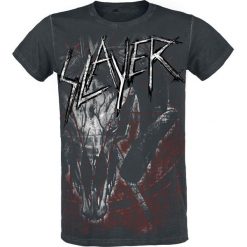 T-shirty męskie: Slayer Mongo Goat T-Shirt ciemnoszary (Anthracite)
