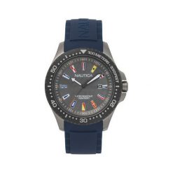 Zegarek Nautica Jones Beach NAPJBC008 męski granatowy. Niebieskie zegarki męskie Nautica. Za 416,00 zł.
