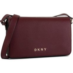 Torebka DKNY - Clara Flp Shldr Pebb R933AD83 Bld Red Cmb NHH. Czerwone listonoszki damskie DKNY, bez wzorów, ze skóry, na ramię, bez dodatków. W wyprzedaży za 529,00 zł.