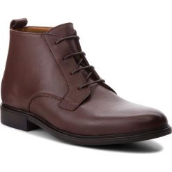 Kozaki TOMMY HILFIGER - Color Block Heel Leather Boot FM0FM01602 Coffee 211. Brązowe buty zimowe męskie TOMMY HILFIGER, z materiału. W wyprzedaży za 559,00 zł.