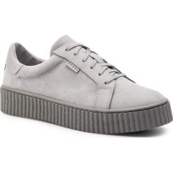 Sneakersy NESSI - 17111 Szary 9. Szare półbuty damskie Nessi, ze skóry. W wyprzedaży za 189,00 zł.