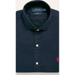 Polo Ralph Lauren - Koszula. Niebieskie koszule męskie Polo Ralph Lauren, s, bez wzorów, z bawełny, klasyczne, polo, z długim rękawem. Za 469,90 zł.