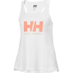 Top Helly Hansen Logo Singlet 33838. Szare bluzki damskie Helly Hansen, m, bez wzorów, z bawełny, polo, bez rękawów. W wyprzedaży za 89,00 zł.