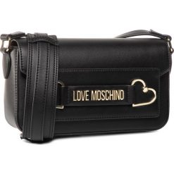 Torebka LOVE MOSCHINO - JC4270PP0AKN0000 Nero. Czarne listonoszki damskie Love Moschino, bez wzorów, ze skóry ekologicznej, bez dodatków. W wyprzedaży za 469,00 zł.