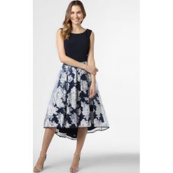 Swing - Damska sukienka wieczorowa, niebieski. Niebieskie sukienki damskie Swing, bez wzorów, wizytowe, z dekoltem w serek, bez rękawów. Za 749,95 zł.