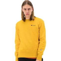 CHAMPION CREWNECK SWEATSHIRT > 213603-YS001. Bluzy męskie Champion, xl, bez wzorów, z bawełny, klasyczne, z klasycznym kołnierzykiem, z długim rękawem, długie, bez kaptura. W wyprzedaży za 269,99 zł.