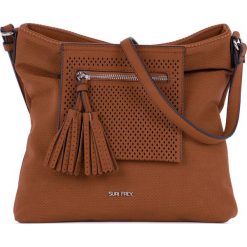 Suri Frey torebka crossbody Romy Ailey 12150 brązowa. Pomarańczowe torebki klasyczne damskie SURI FREY, bez wzorów, bez dodatków. Za 219,00 zł.