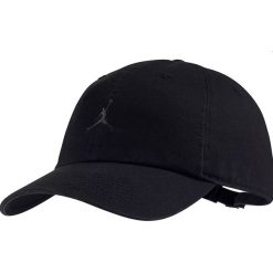 Jordan H86 Jumpman Floppy Cap AR2117-010. Czarne czapki męskie Jordan, bez wzorów, z bawełny. W wyprzedaży za 99,99 zł.