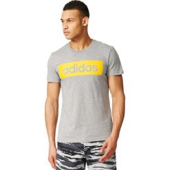 Koszulki sportowe męskie: Adidas Koszulka męska Sports Essentials Linear Tee szara r. S (AY6258)