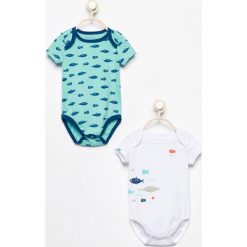 Body niemowlęce: Body w rybki 2 pack – Biały