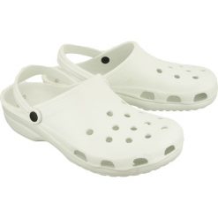 AXIM 9K2818B biały, croksy męskie. Białe kapcie męskie Axim. Za 19,90 zł.