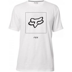 FOX T-Shirt Męski Crass Ss Airline Xl Biały. Białe t-shirty męskie marki FOX, m. Za 150,00 zł.