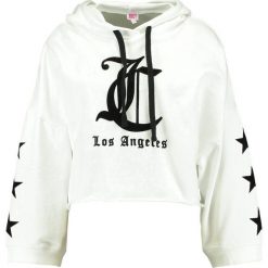 Bluzy rozpinane damskie: Juicy Couture TERRY LOGO HOODED Bluza z kapturem bleached bone