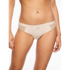 Figi klasyczne Chantelle Le Marais C27330. Brązowe figi damskie Chantelle, bez wzorów, z elastanu. W wyprzedaży za 89,00 zł.