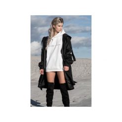 Black parka coat. Czarne płaszcze damskie Rest_factory, s, bez wzorów, z poliesteru, bez kaptura. Za 349,90 zł.