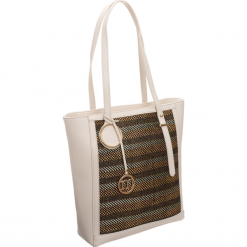 Torebka damska shopper bag Monnari 3010 beż - beżowy. Brązowe torby damskie na zakupy Monnari, bez wzorów, ze skóry ekologicznej, duże, bez dodatków. Za 159,00 zł.