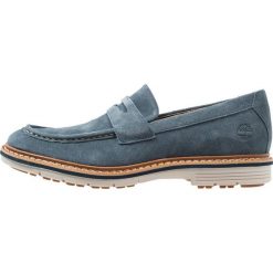 Timberland NAPLES TRAIL PENNY LOAFER Półbuty wsuwane midnight navy. Niebieskie derby męskie Timberland, z materiału. Za 589,00 zł.